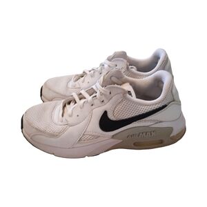 Nike Air Max Excee shoes in the White/Black/Pure Platinum colorway